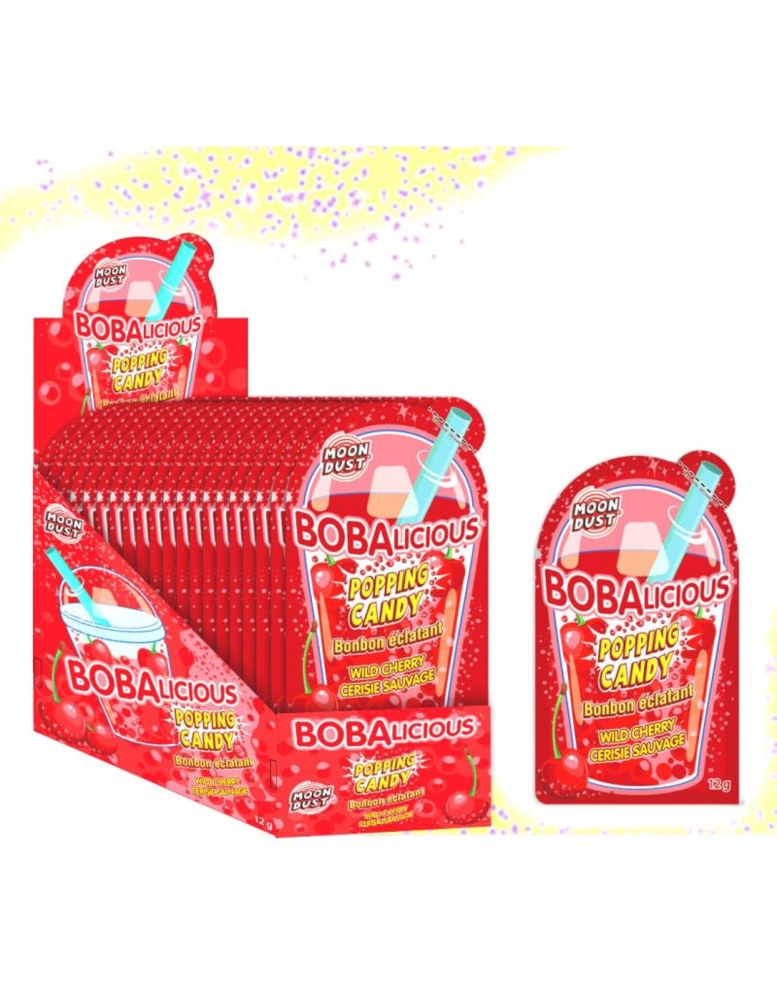 Bobalicious - Wild Cherry Popping Candy