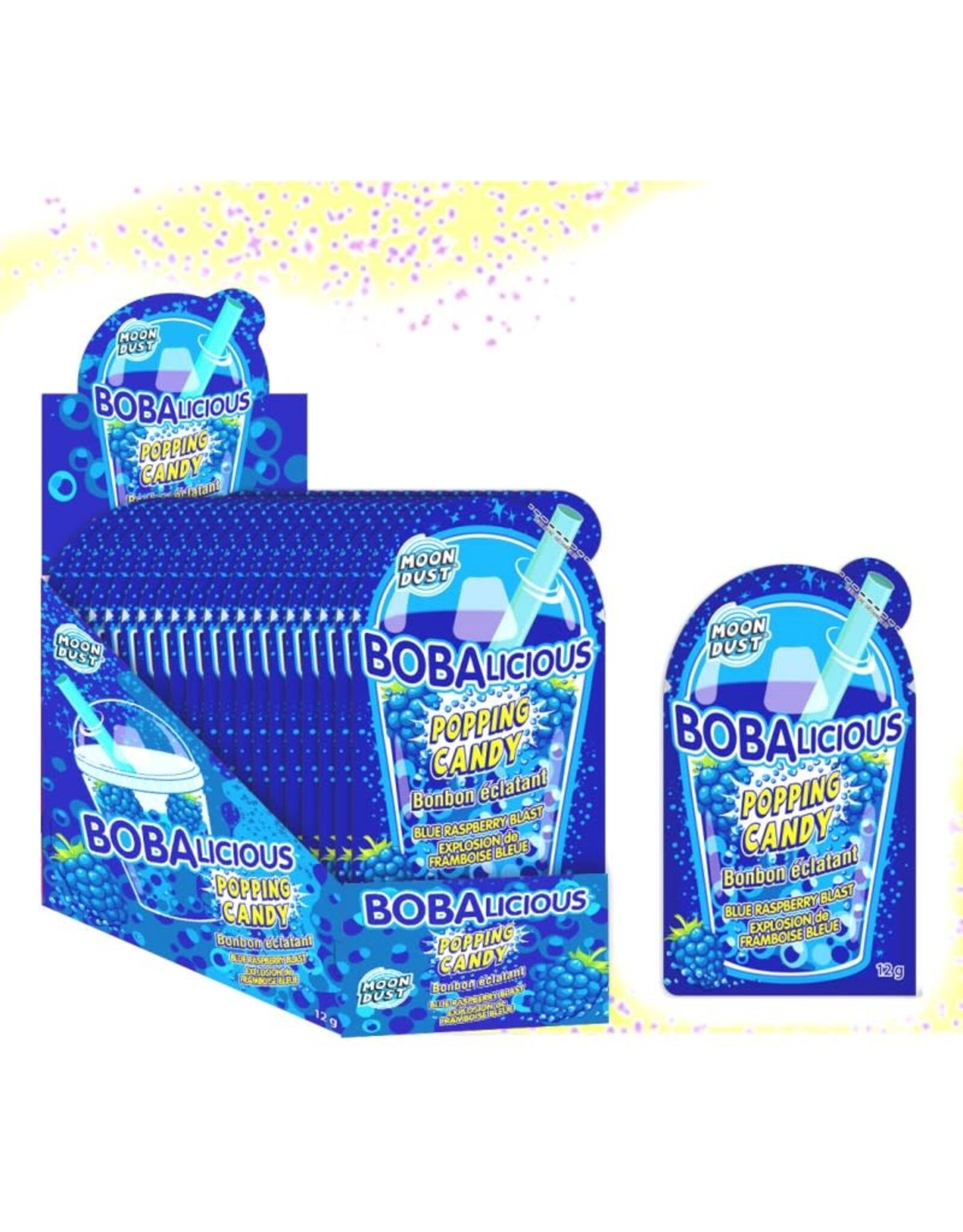 Bobalicious - Blue Raspberry Popping Candy