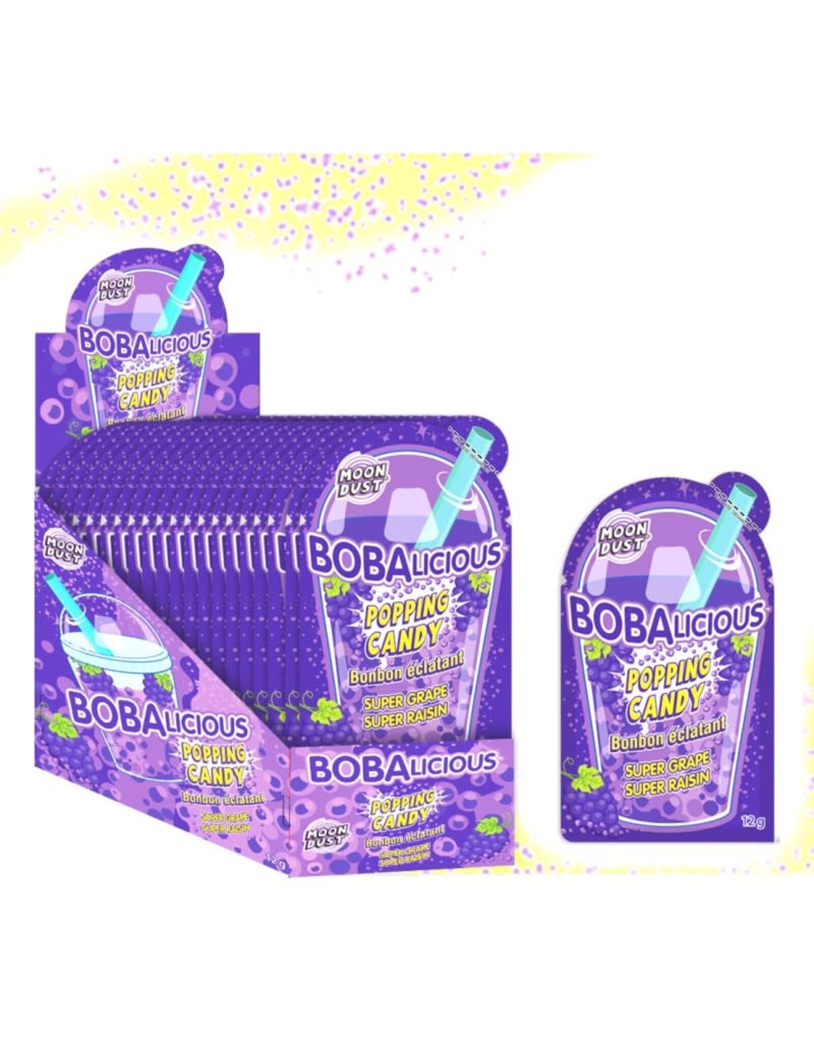 Bobalicious - Super Grape Popping Candy