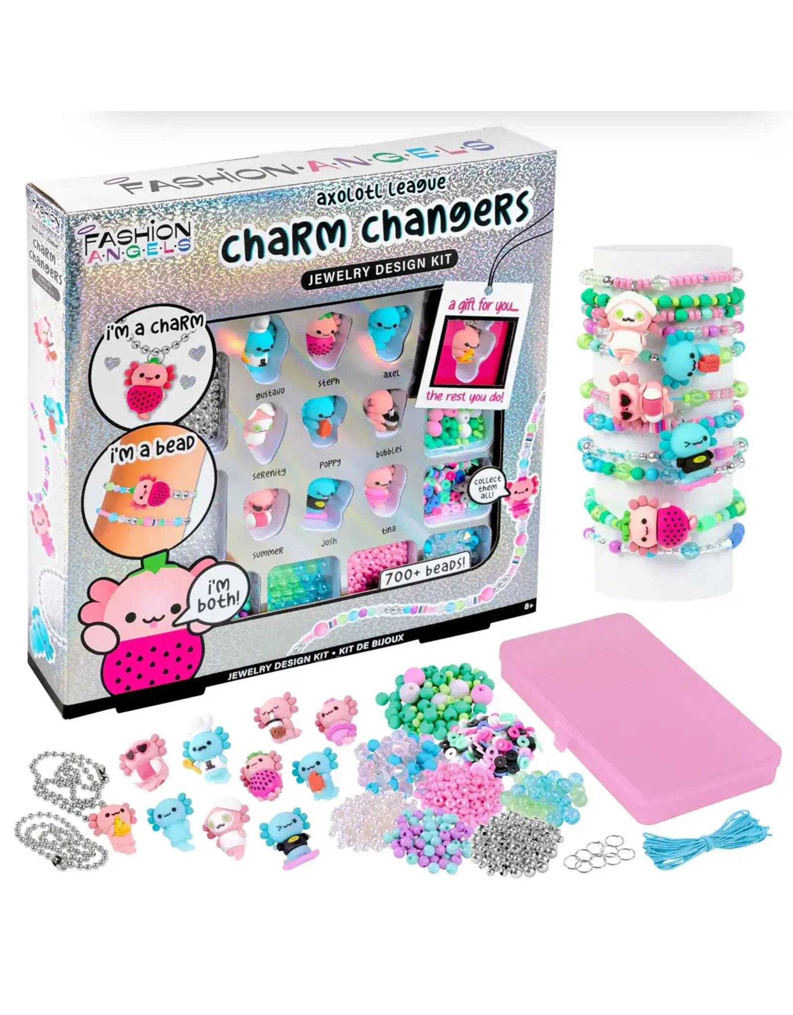 Fashion Angels Charm Changers Jewelry Design Kit - Axolotl League