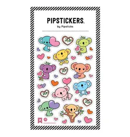 Pipsticks Puffy Pastel Koala Stickers