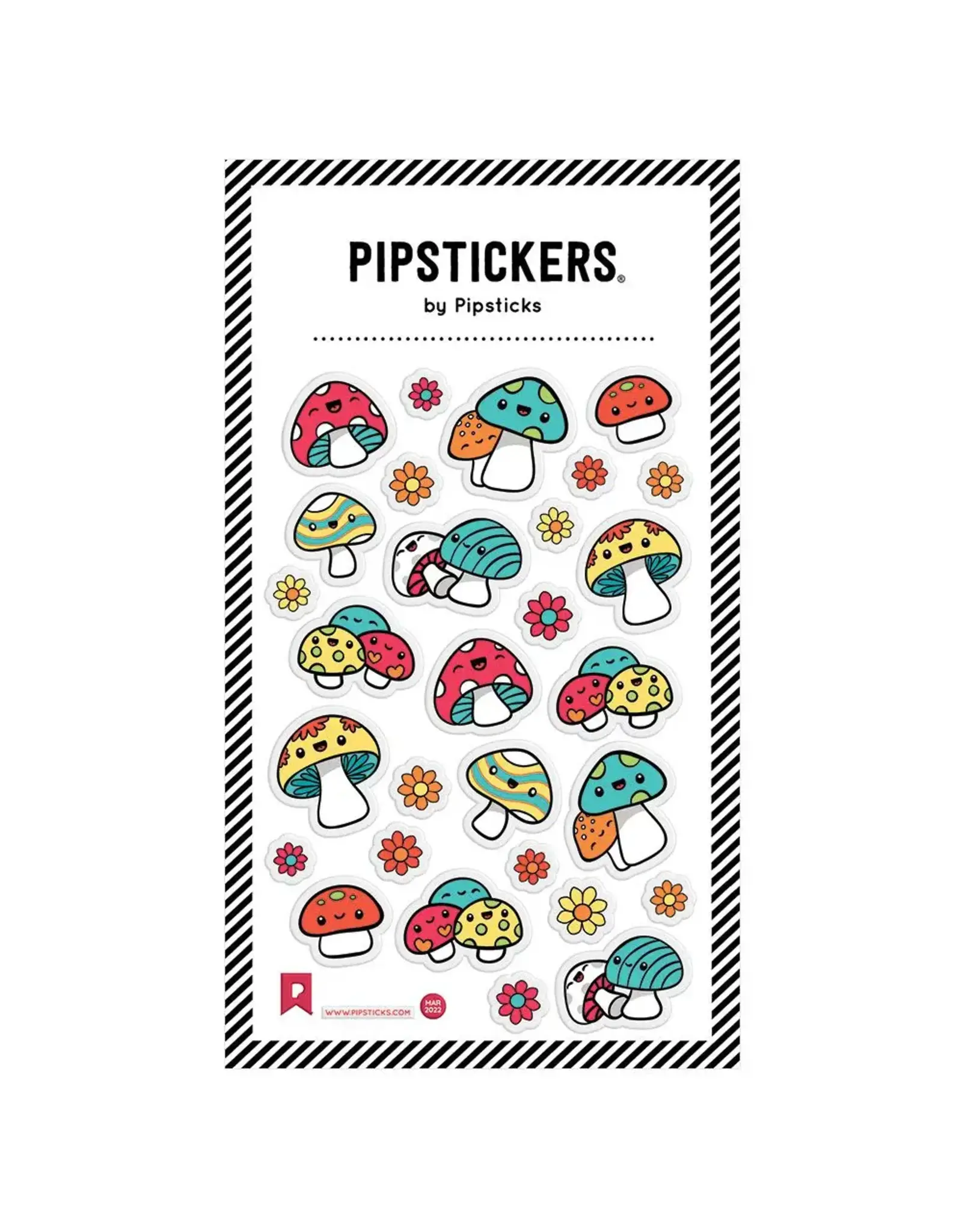 Pipsticks Puffy Fancy Mushroom Stickers
