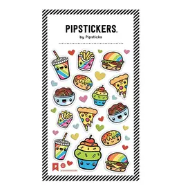 Pipsticks Puffy Multicolor Munchies Stickers