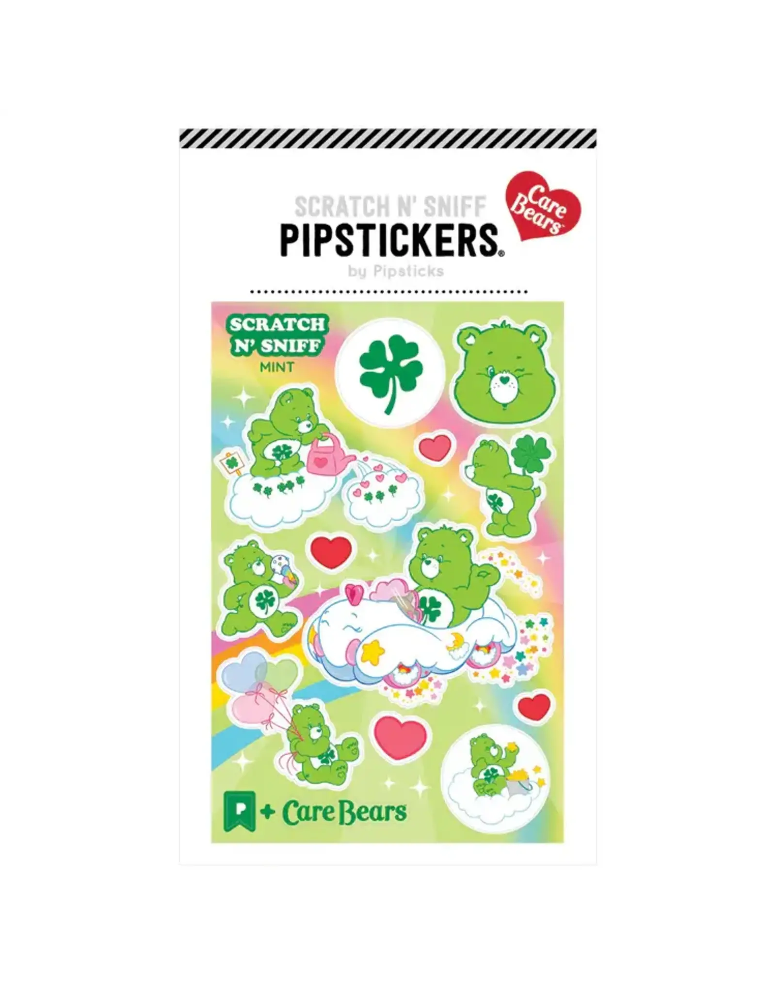 Pipsticks Bringing Good Luck Bear Scratch n Sniff Stickers