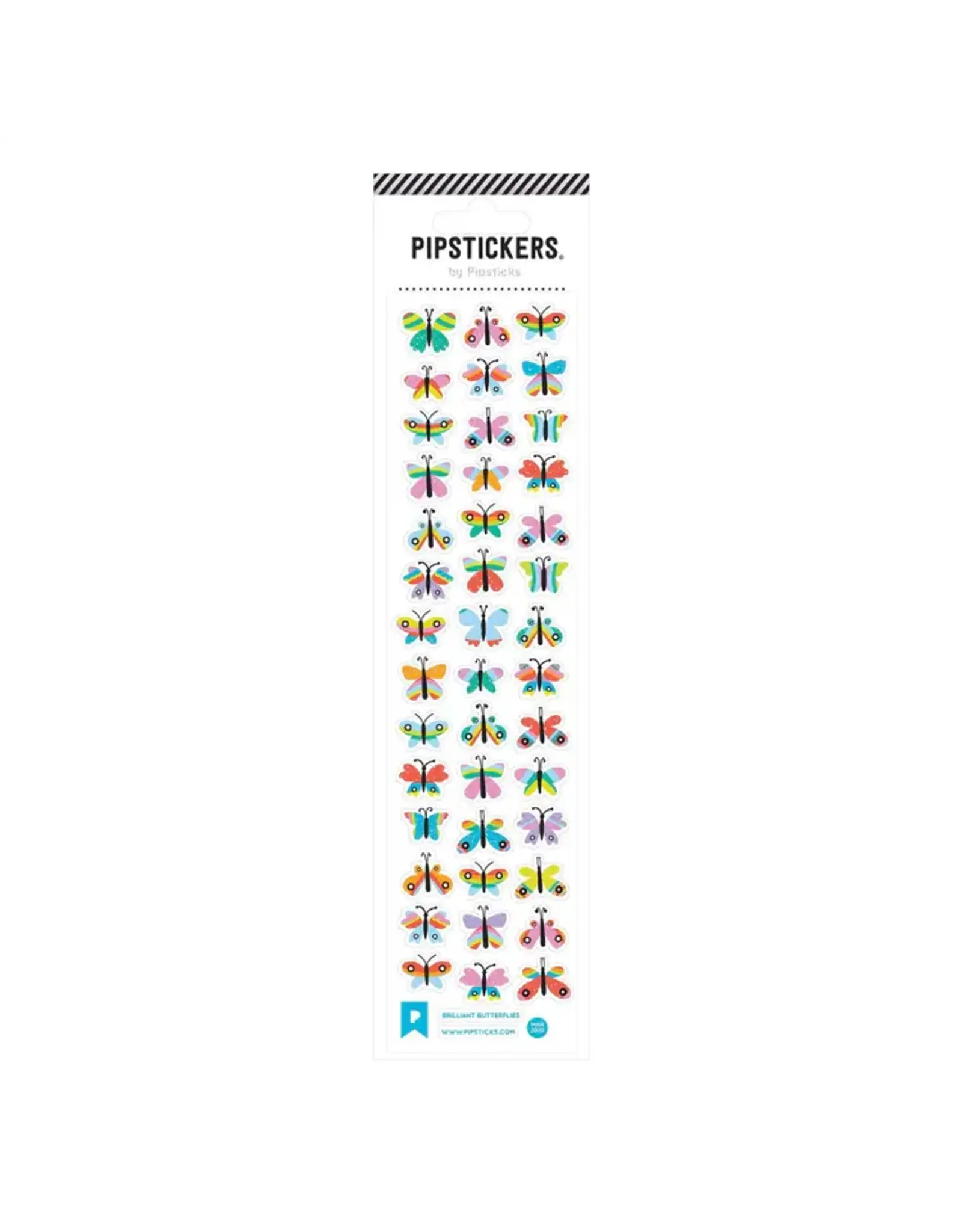 Pipsticks Brilliant Butterflies Stickers