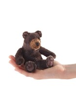 Folkmanis Folkmanis Mini Sitting Bear Finger Puppet