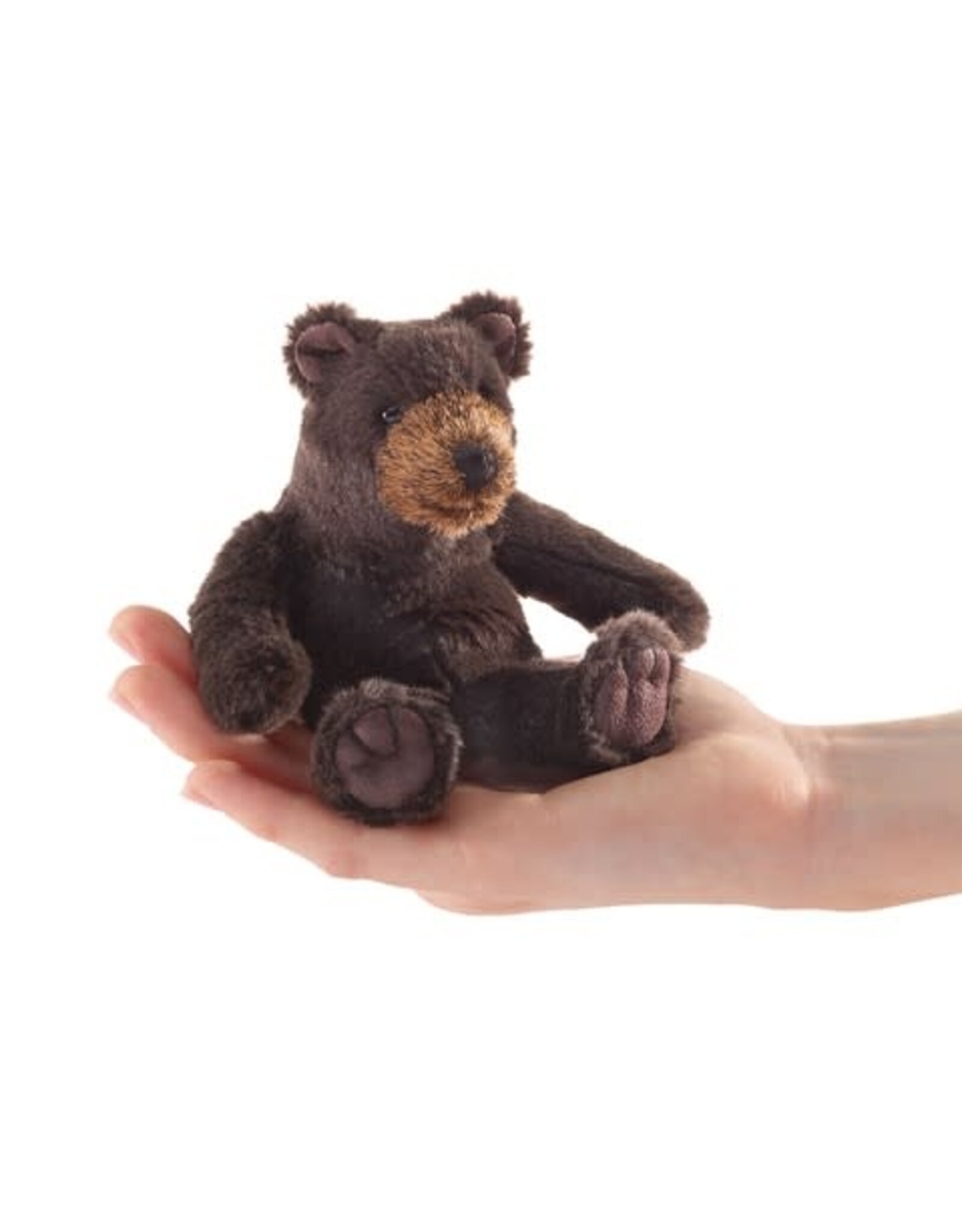Folkmanis Folkmanis Mini Sitting Bear Finger Puppet