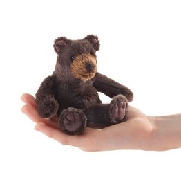 Folkmanis Folkmanis Mini Sitting Bear Finger Puppet