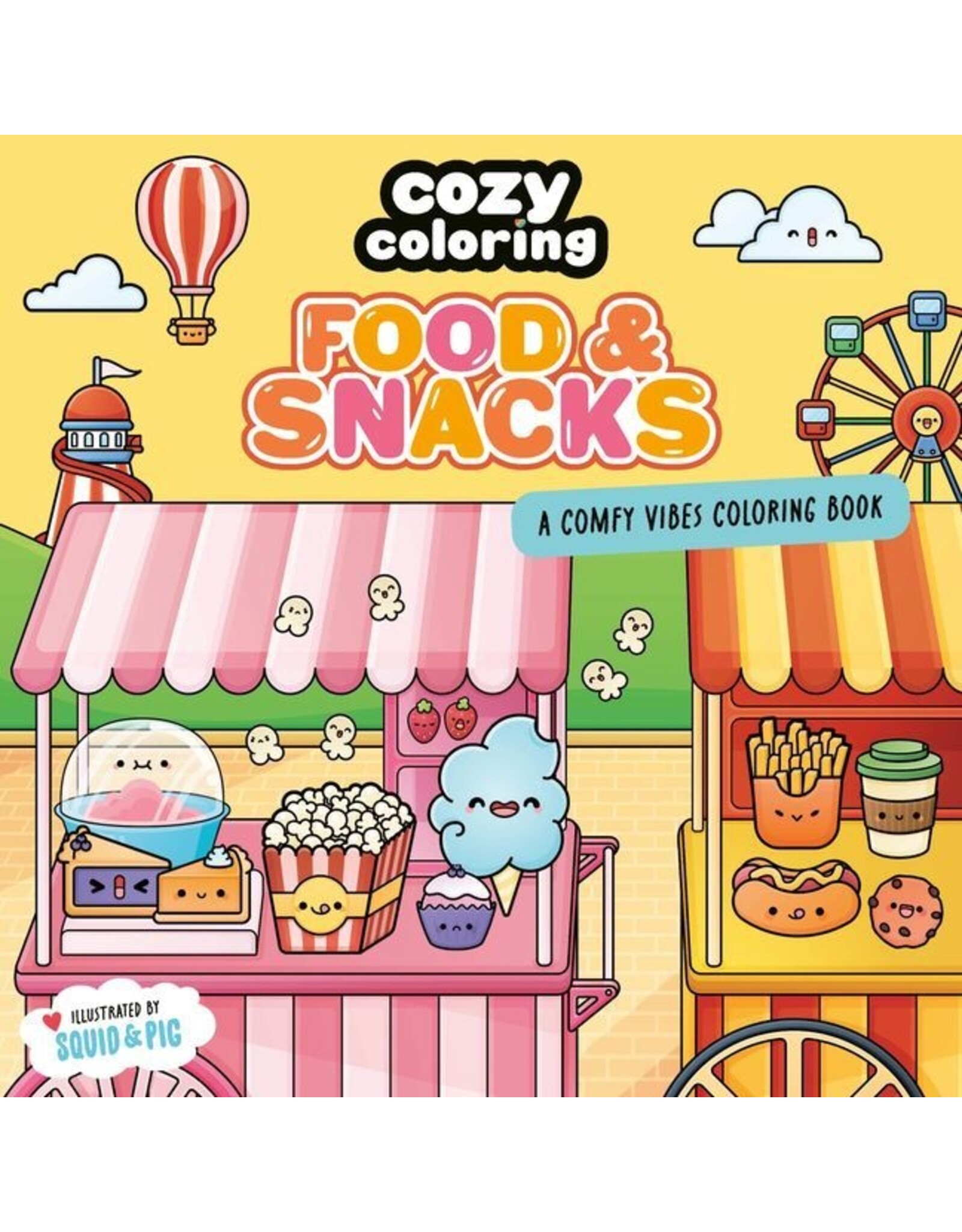 Cozy Coloring Book - Foods & Snack