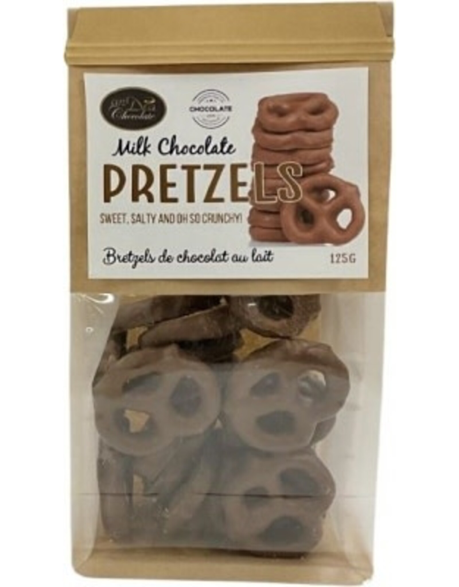 Milk Chocolate Pretzels 125g