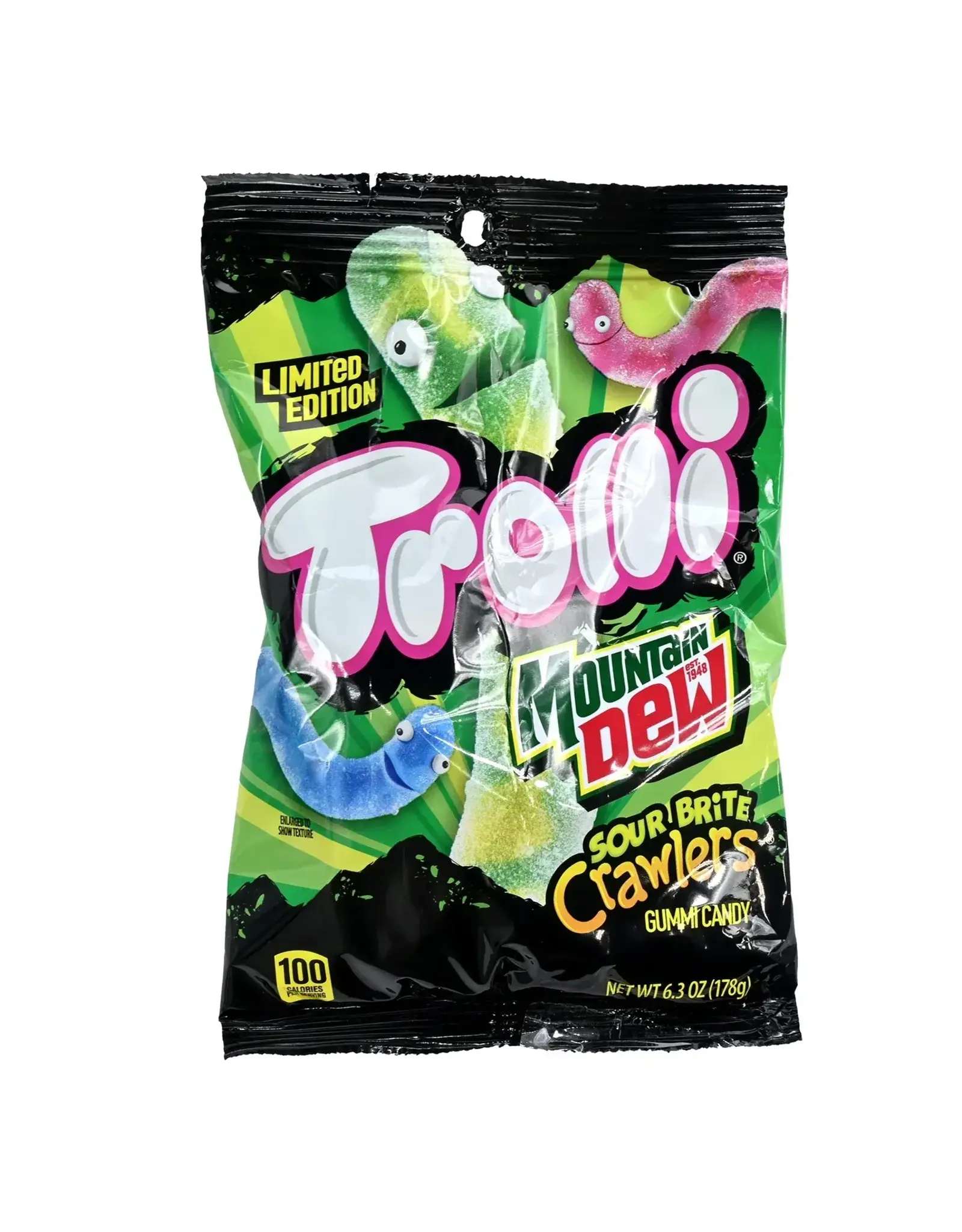 Trolli Sour Mountain Dew Crawlers 6.3oz