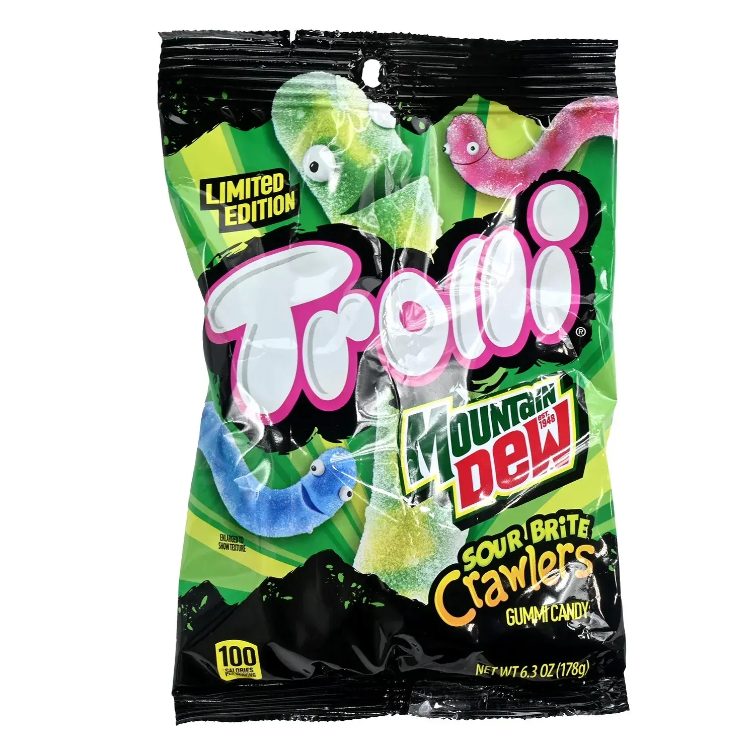 Trolli Sour Mountain Dew Crawlers 6.3oz - Tumbleweed Toys