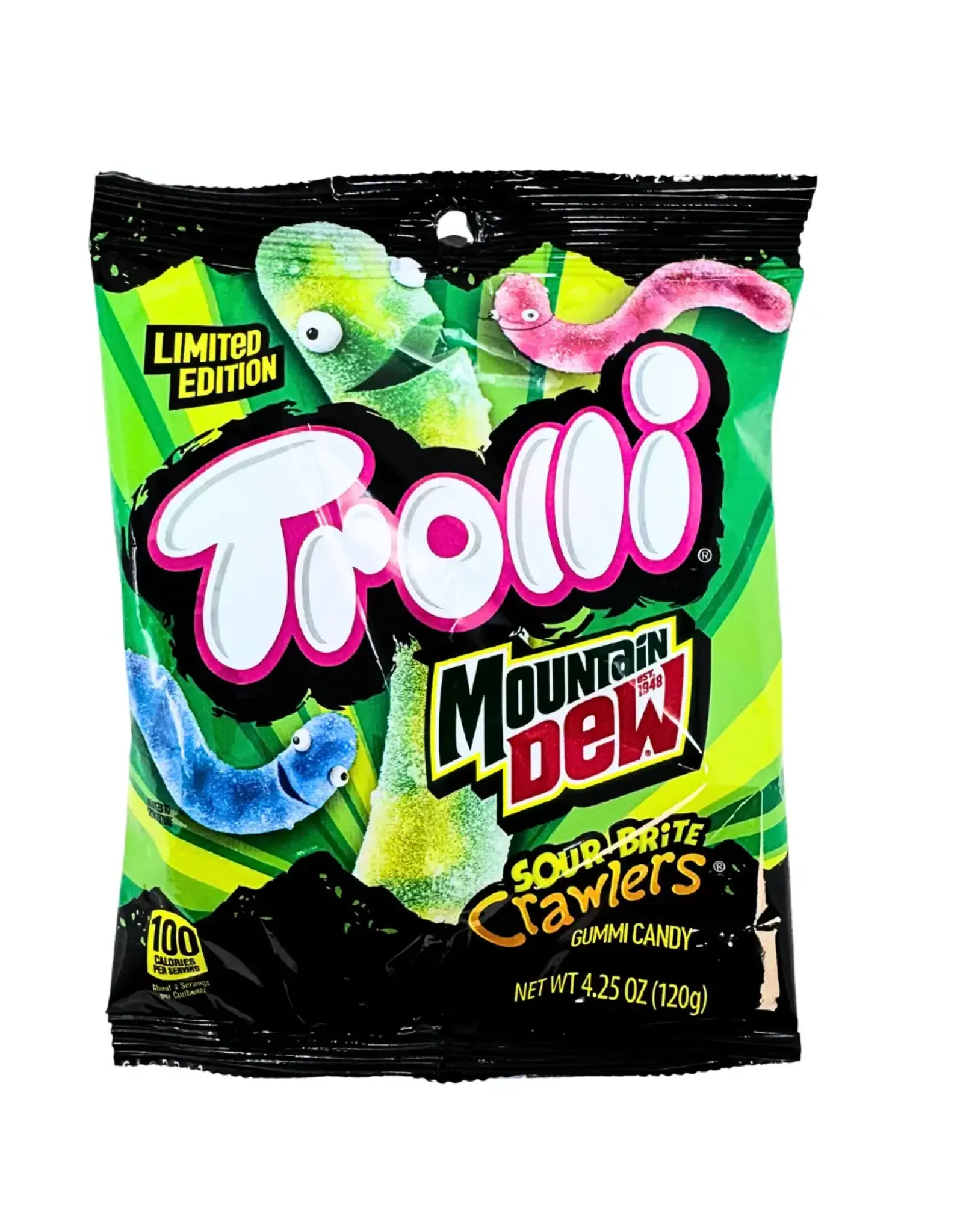 Trolli Sour Mountain Dew Crawlers 4.25oz