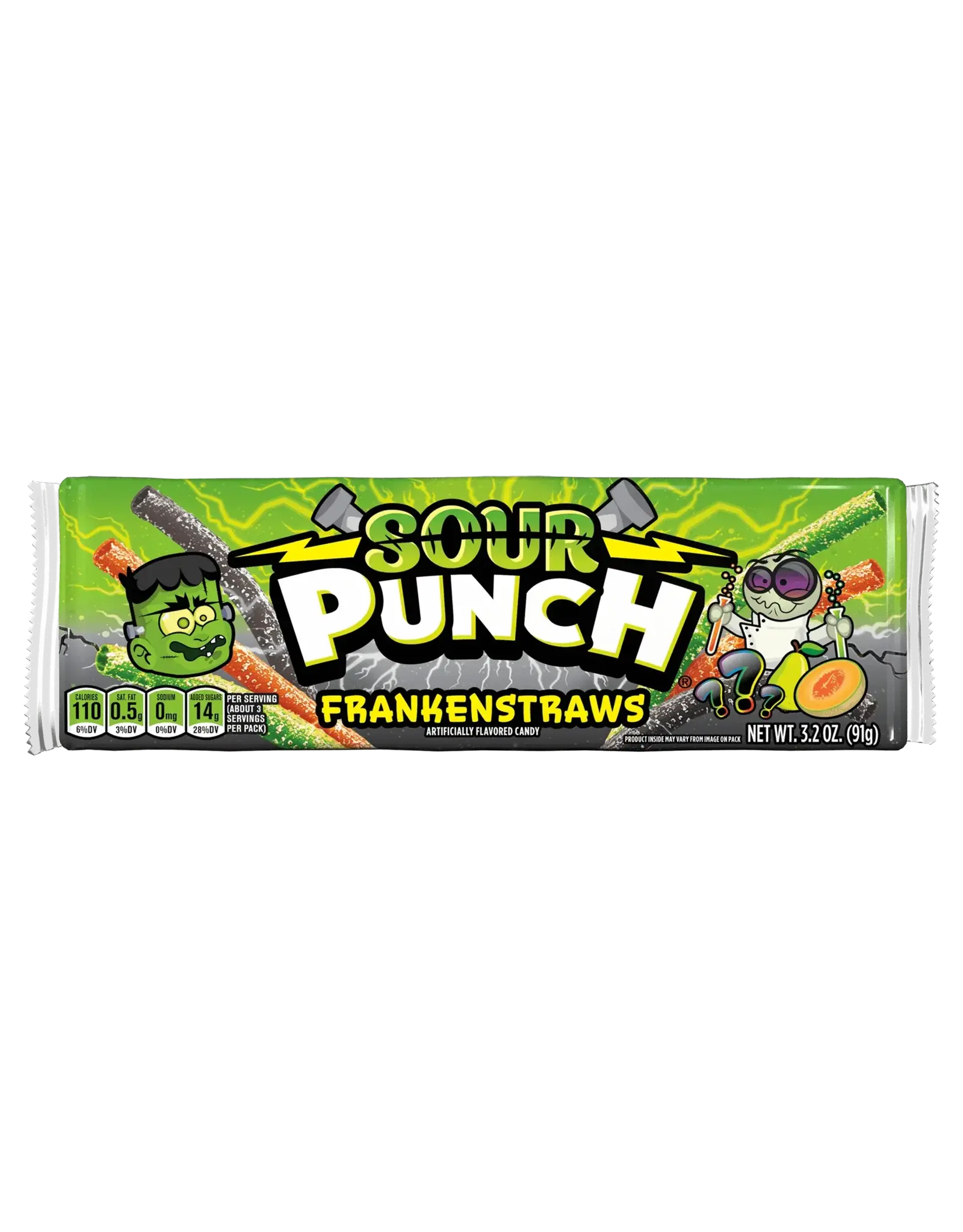 Sour Punch FrankenStraws Tray