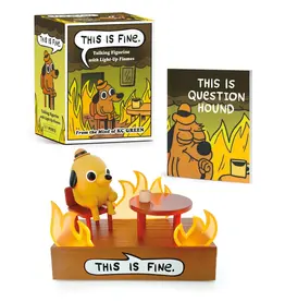 This Is Fine Talking Figurine
