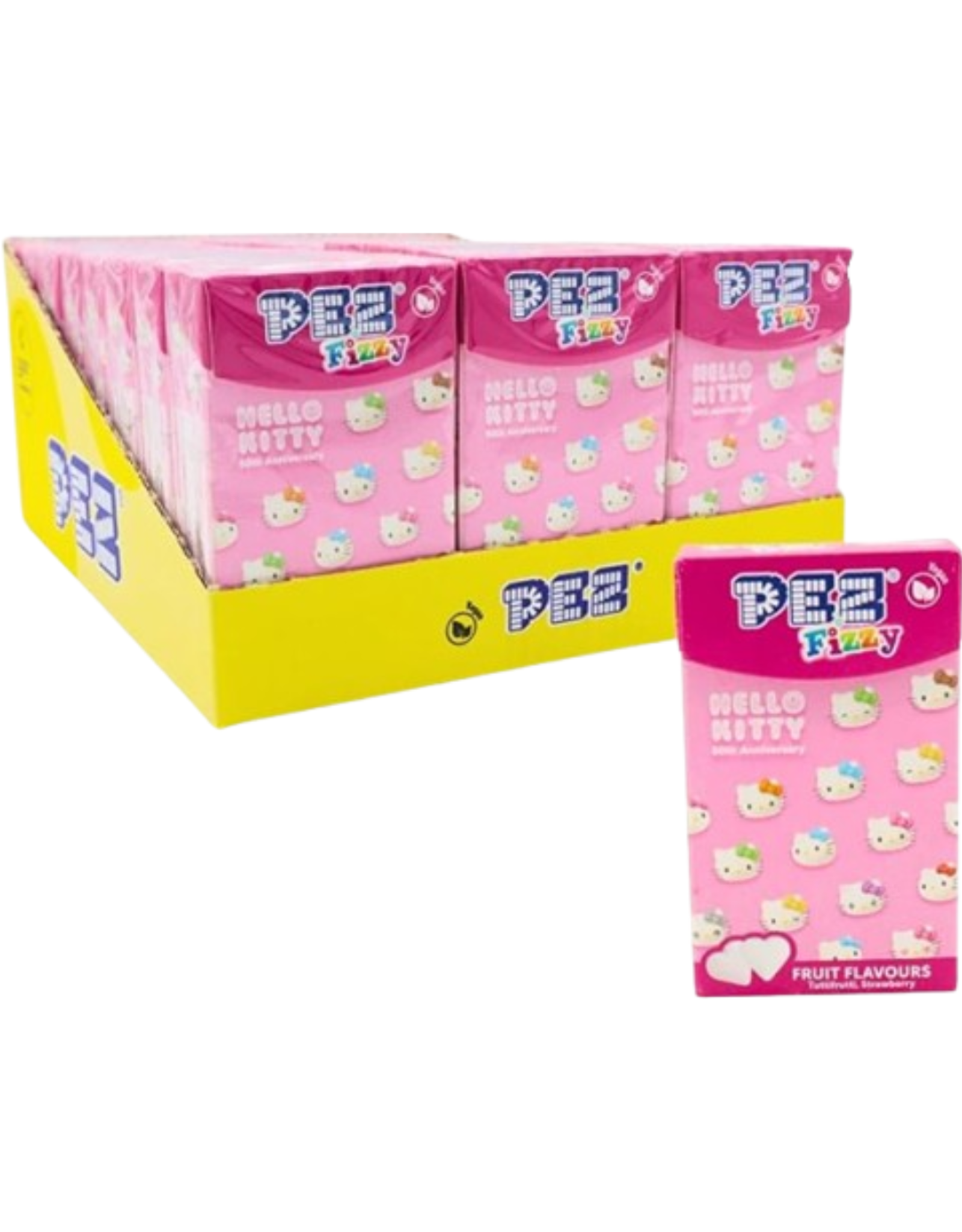 PEZ PEZ Fizzy Hello Kitty Flip Top Box (British)