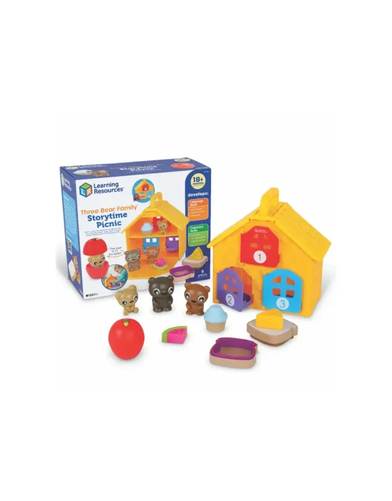 Learning Resources Three Bear Family Storytime Picnic