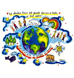Artburn Pillowcase Painting Kit - Planet Earth