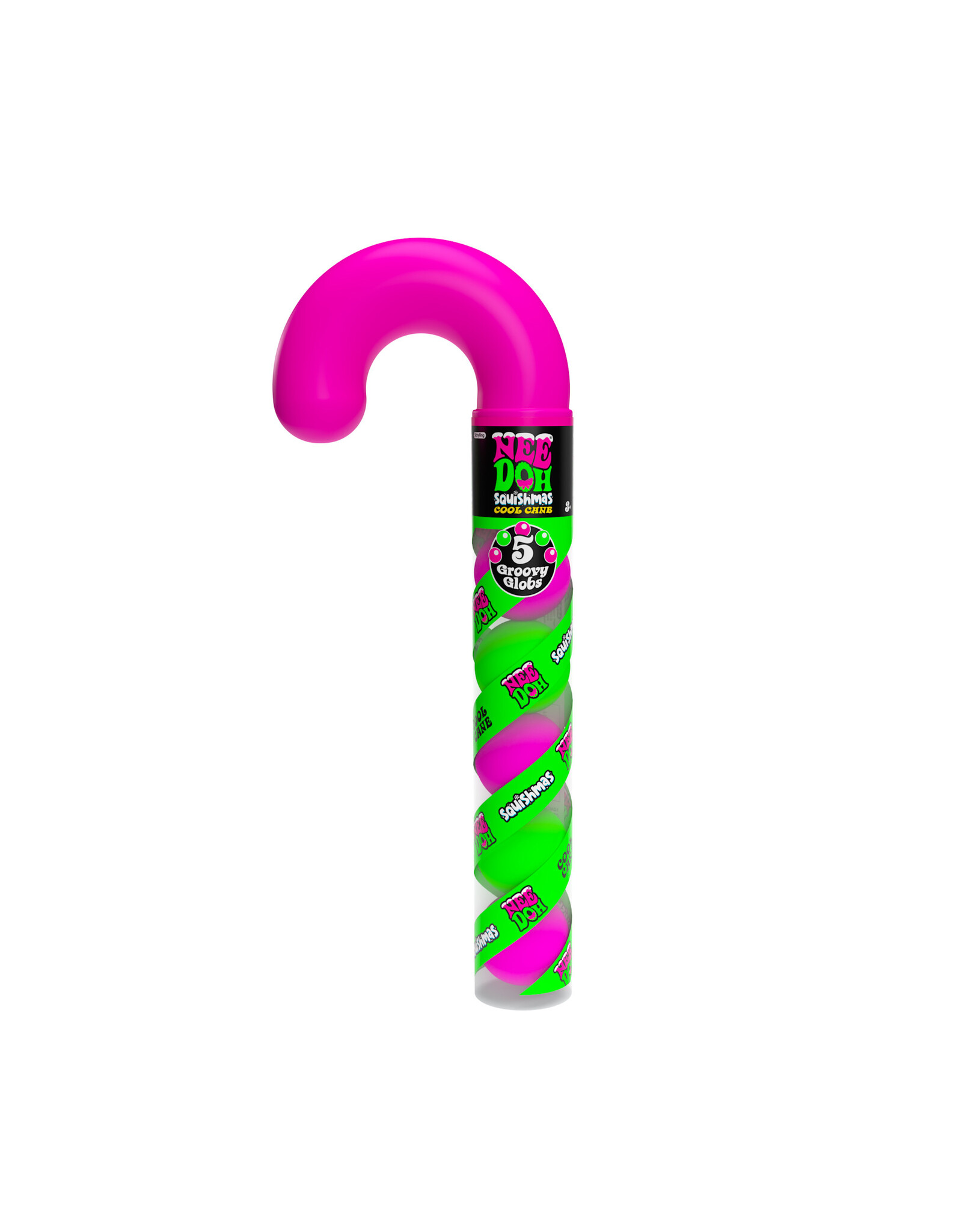 Schylling NeeDoh Squishmas Cool Cane