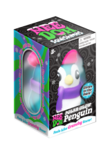 Schylling NeeDoh Squishmas Polar Glow Penguin
