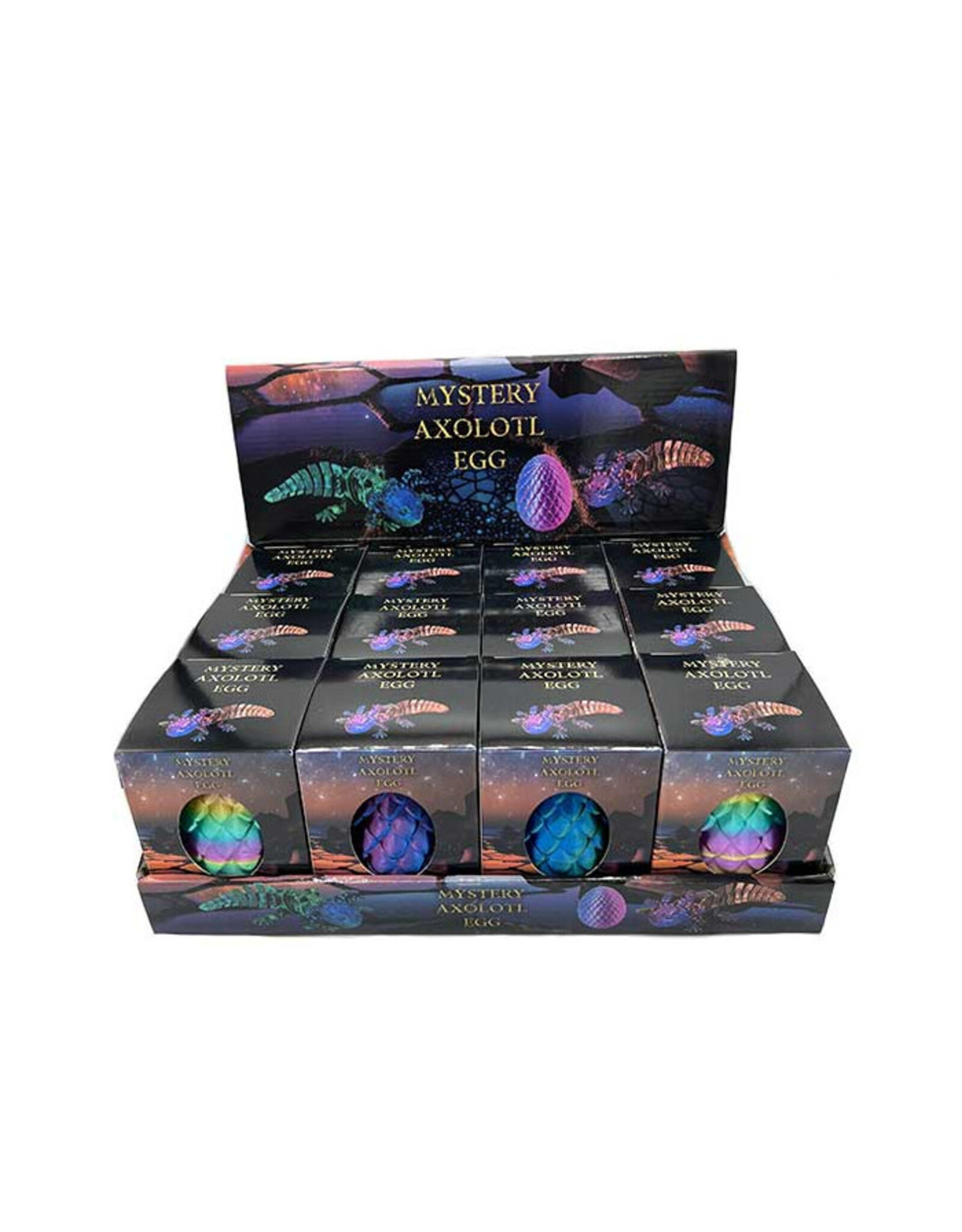 3D Axolotl Mystery Egg