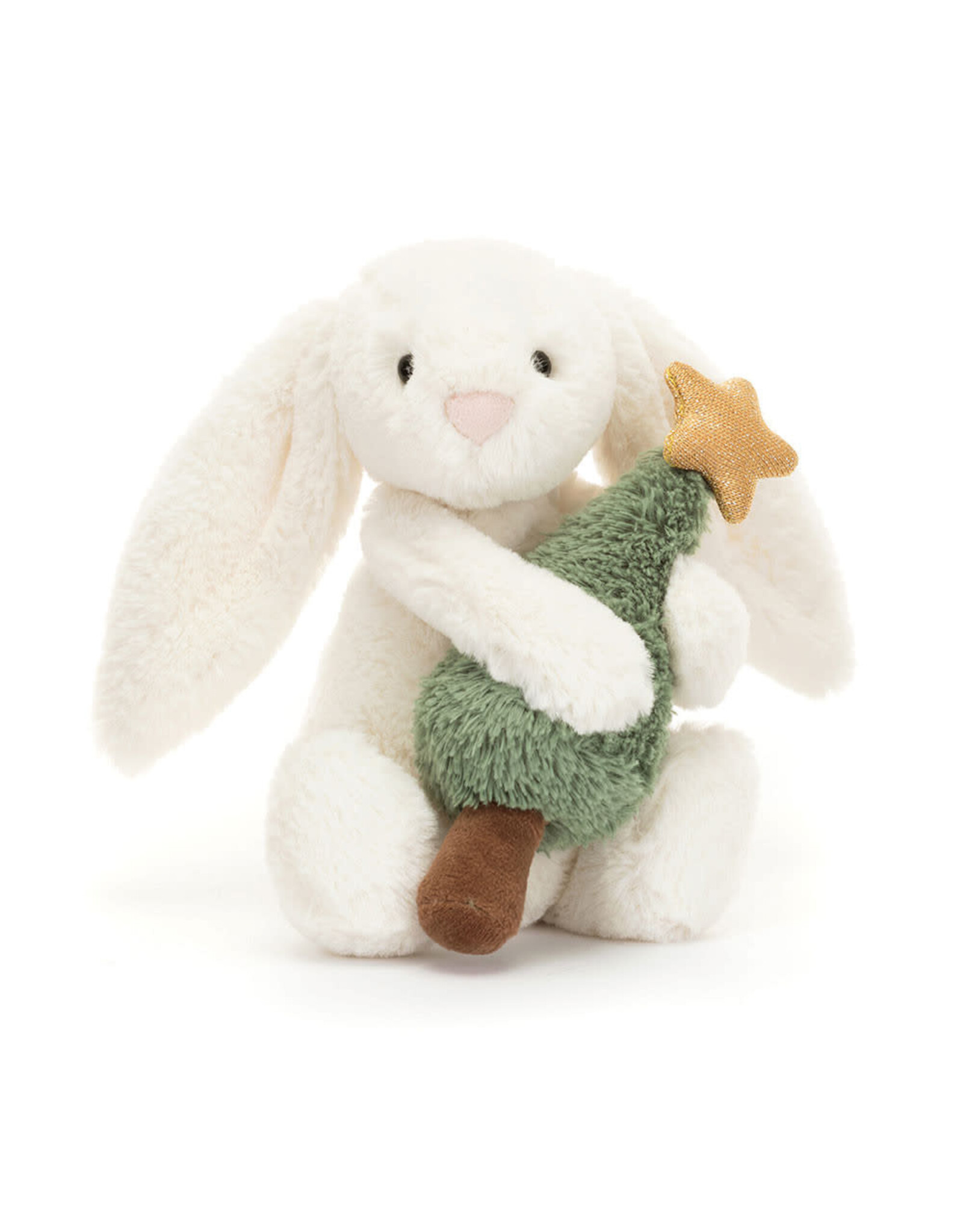Jellycat Jellycat Bashful Bunny with Christmas Tree
