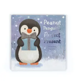 Jellycat Jellycat Peanut Penguin’s Perfect Present Book