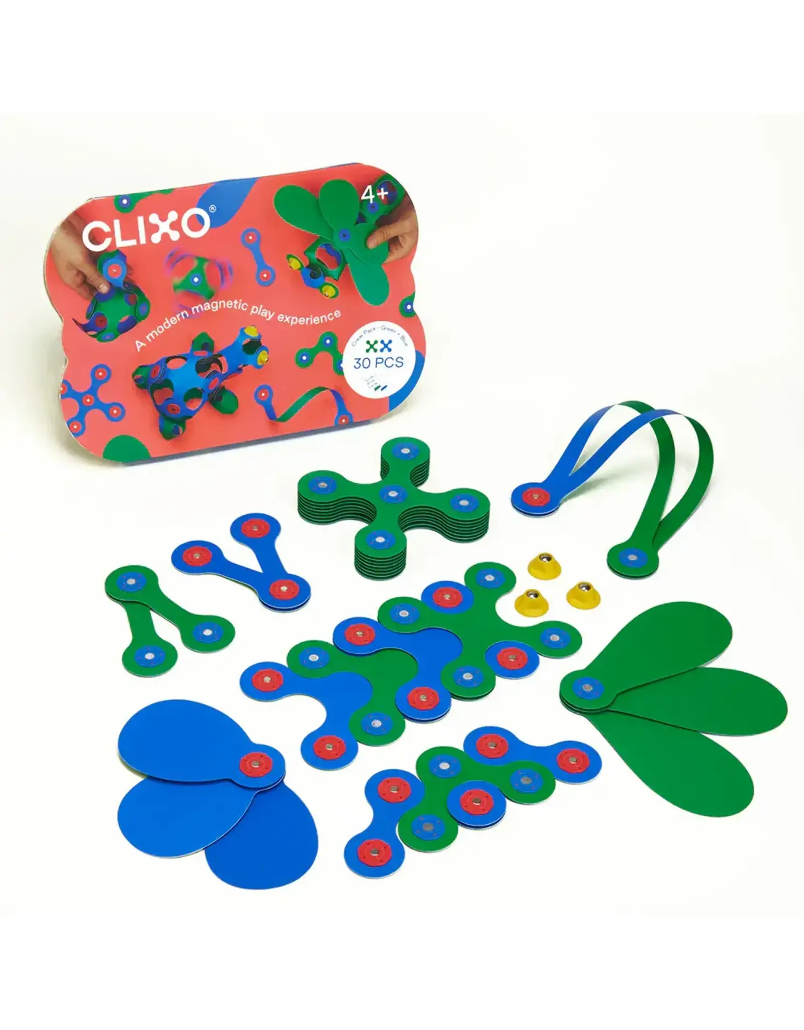 Clixo Crew Pack - Green & Blue 30pc