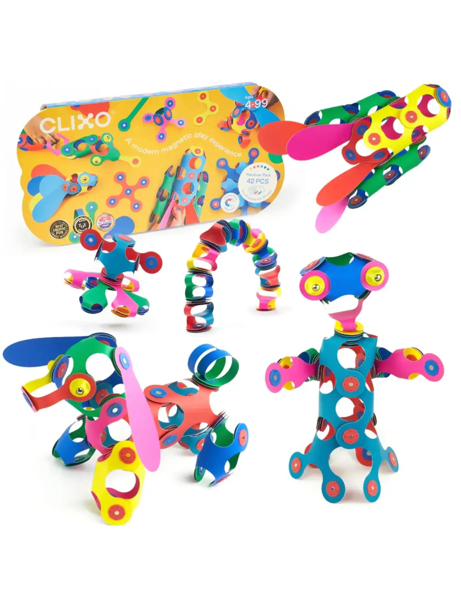 Clixo Clixo Rainbow Pack 42pc