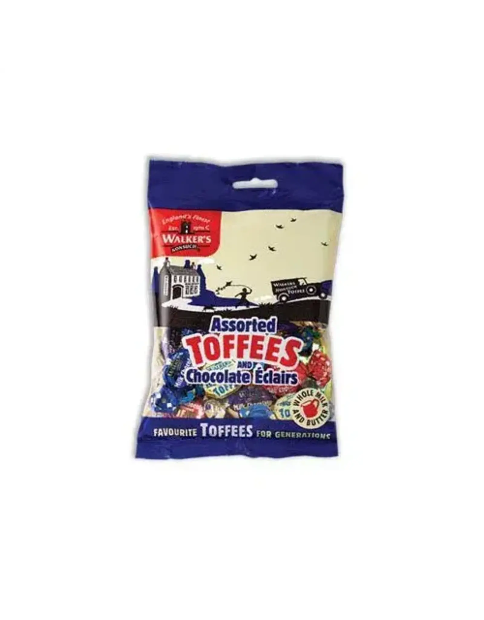Walkers Walker's Nonsuch Bags Assorted Royal Toffee & Chocolate Eclairs (British)