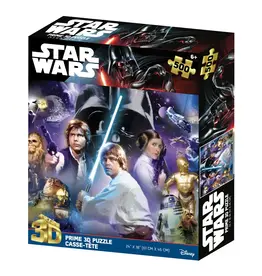 Star Wars Luke Skywalker Jedi 3D 500pc
