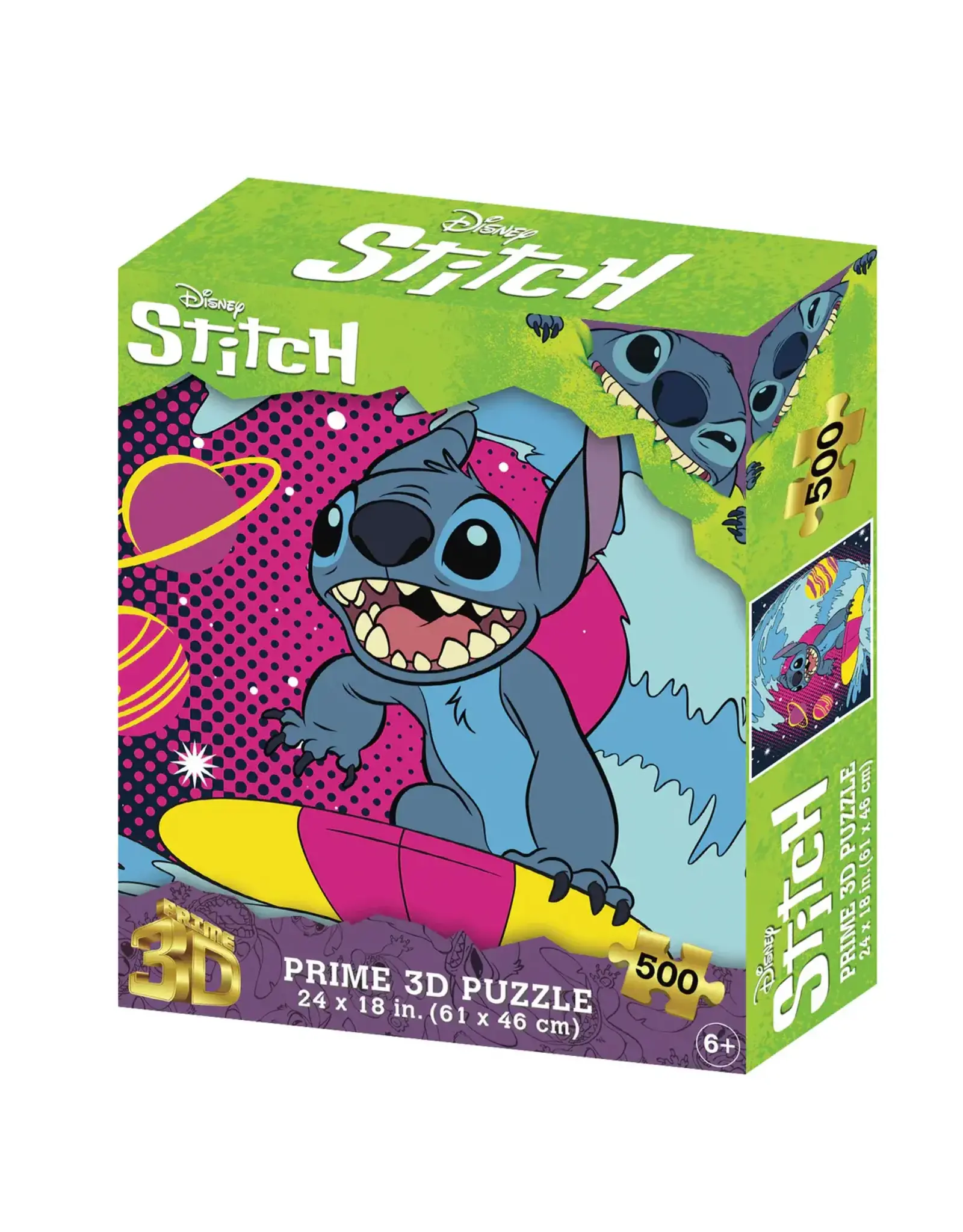Disney Stitch Surf 3D 500pc