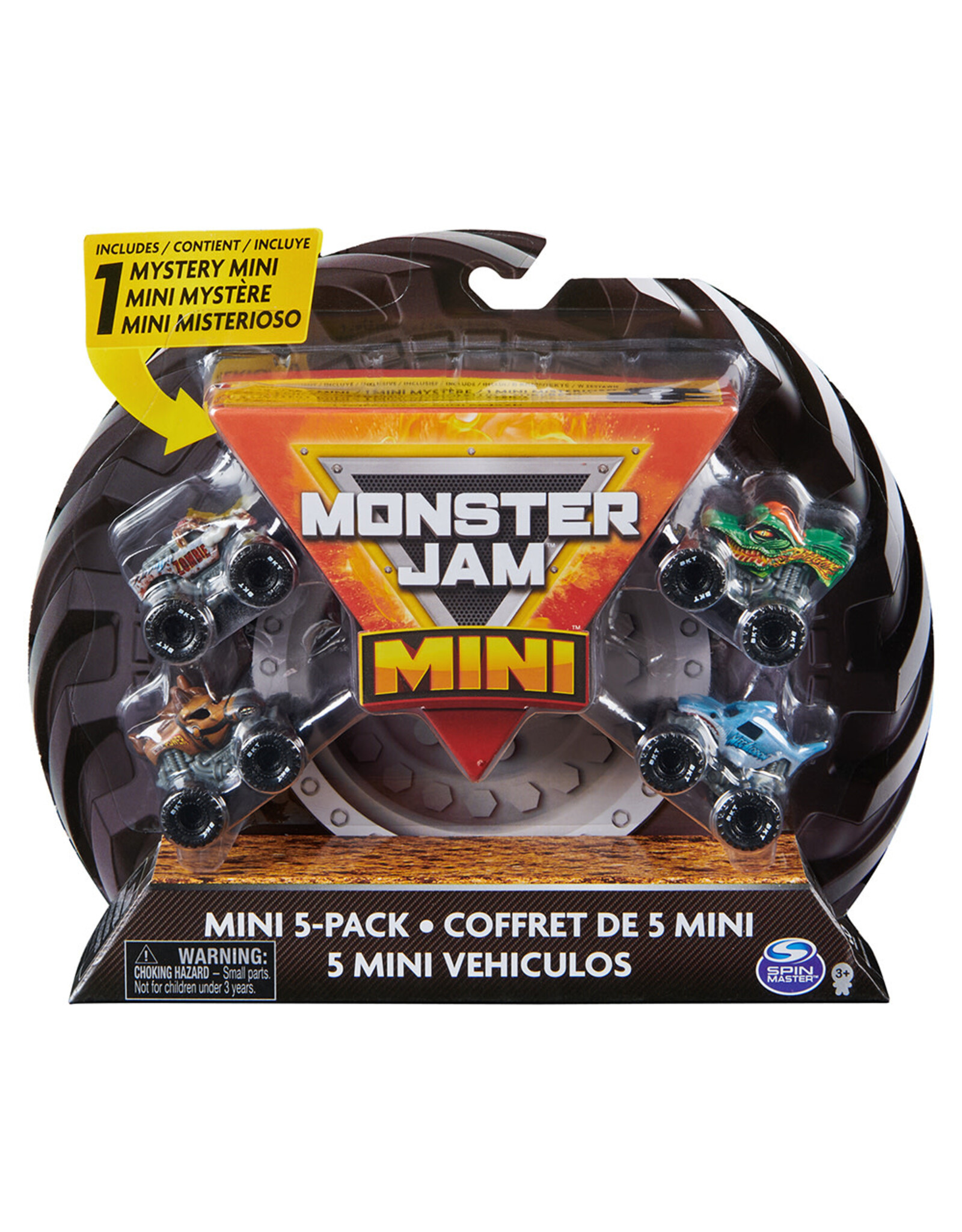Spin Master Monster Jam Mini - 1:87 Mini 5-pack Assorted