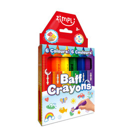 Zimpli Kids Zimpli - Baff Crayons 6 Pack