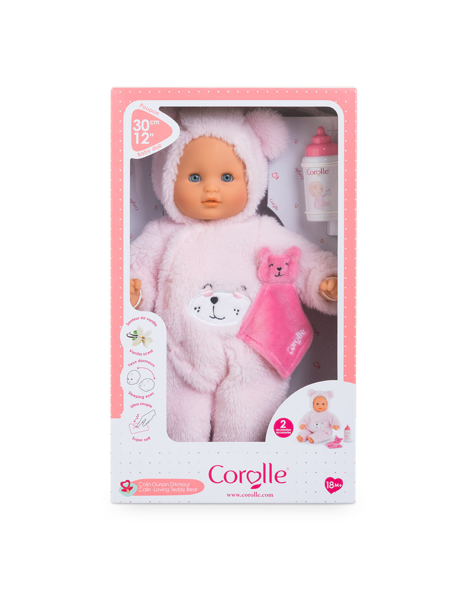 Corolle Corolle Baby Calin 12" - Loving Teddy Bear