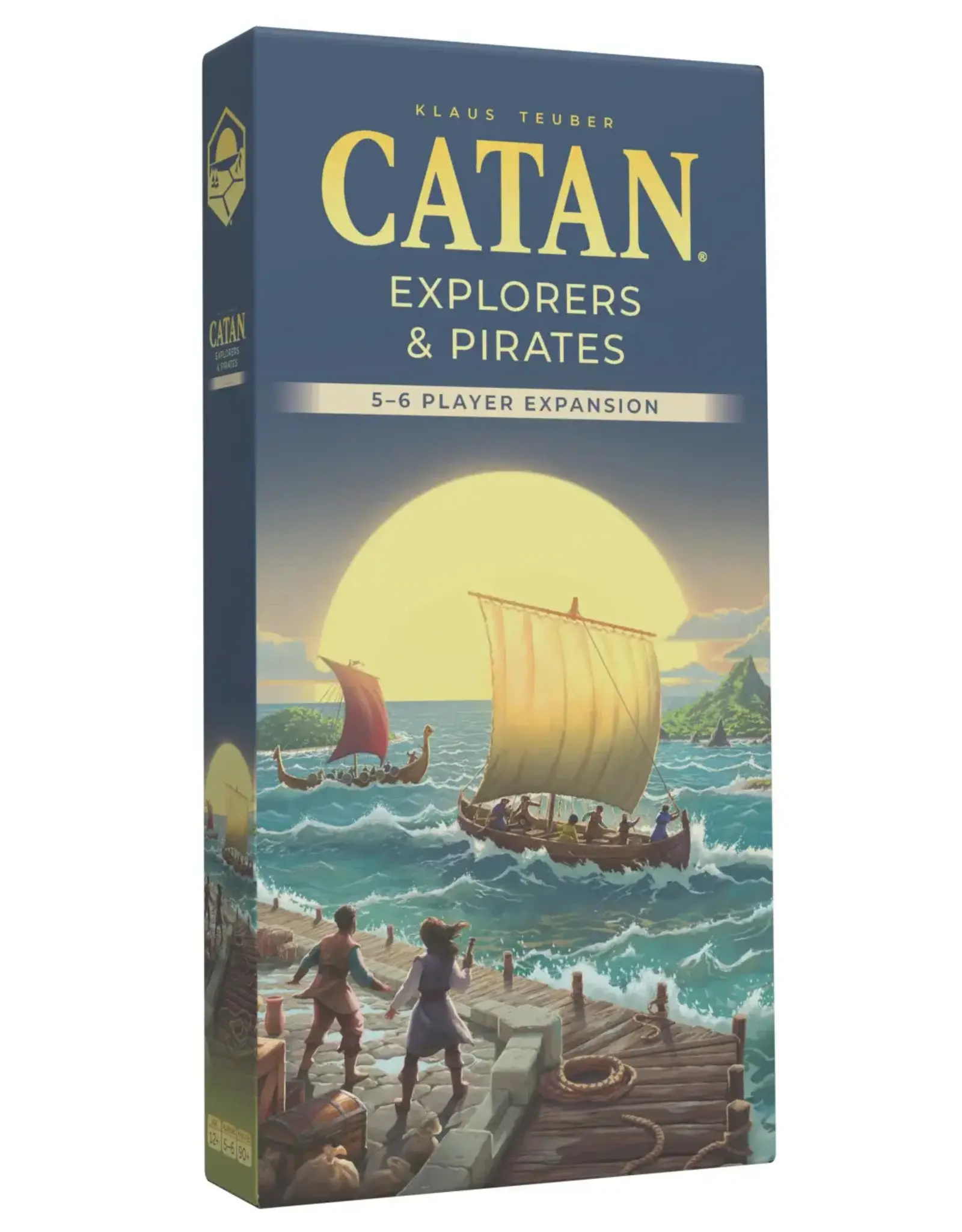 Catan CATAN Expansion: Explorers & Pirates 5-6 Players (6th Edition)