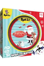 USAopoly Spot It! - Rudolph the Red-Nosed Reindeer