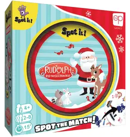 USAopoly Spot It! - Rudolph the Red-Nosed Reindeer