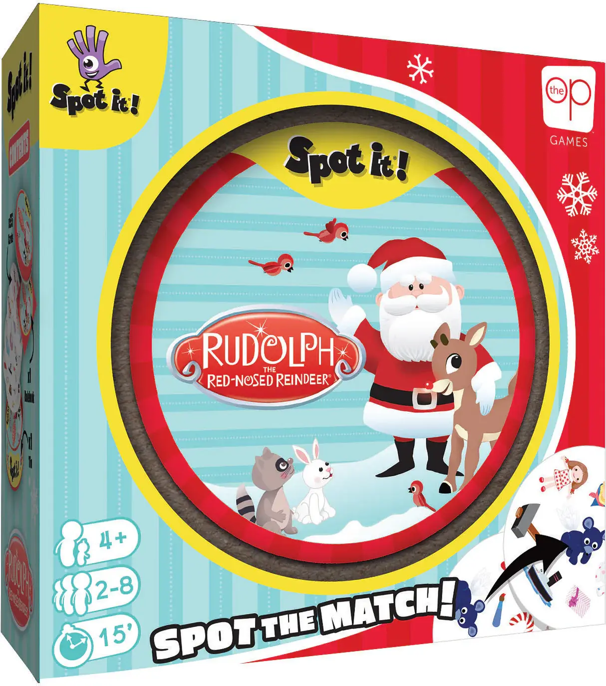 Spot It! - Rudolph the Red-Nosed Reindeer - Tumbleweed Toys