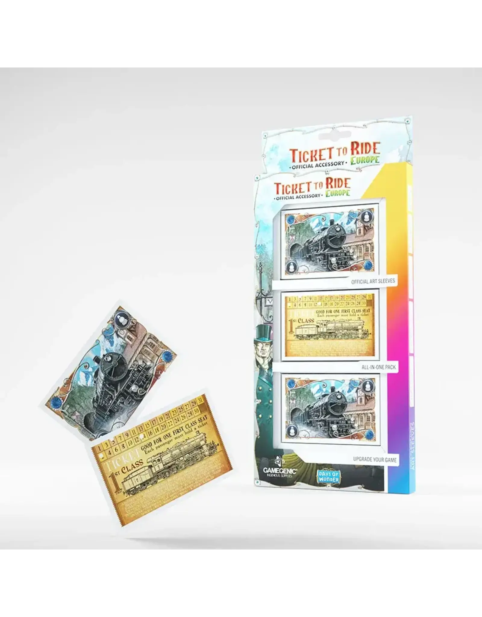 Days of Wonder Ticket to Ride: Art Sleeves