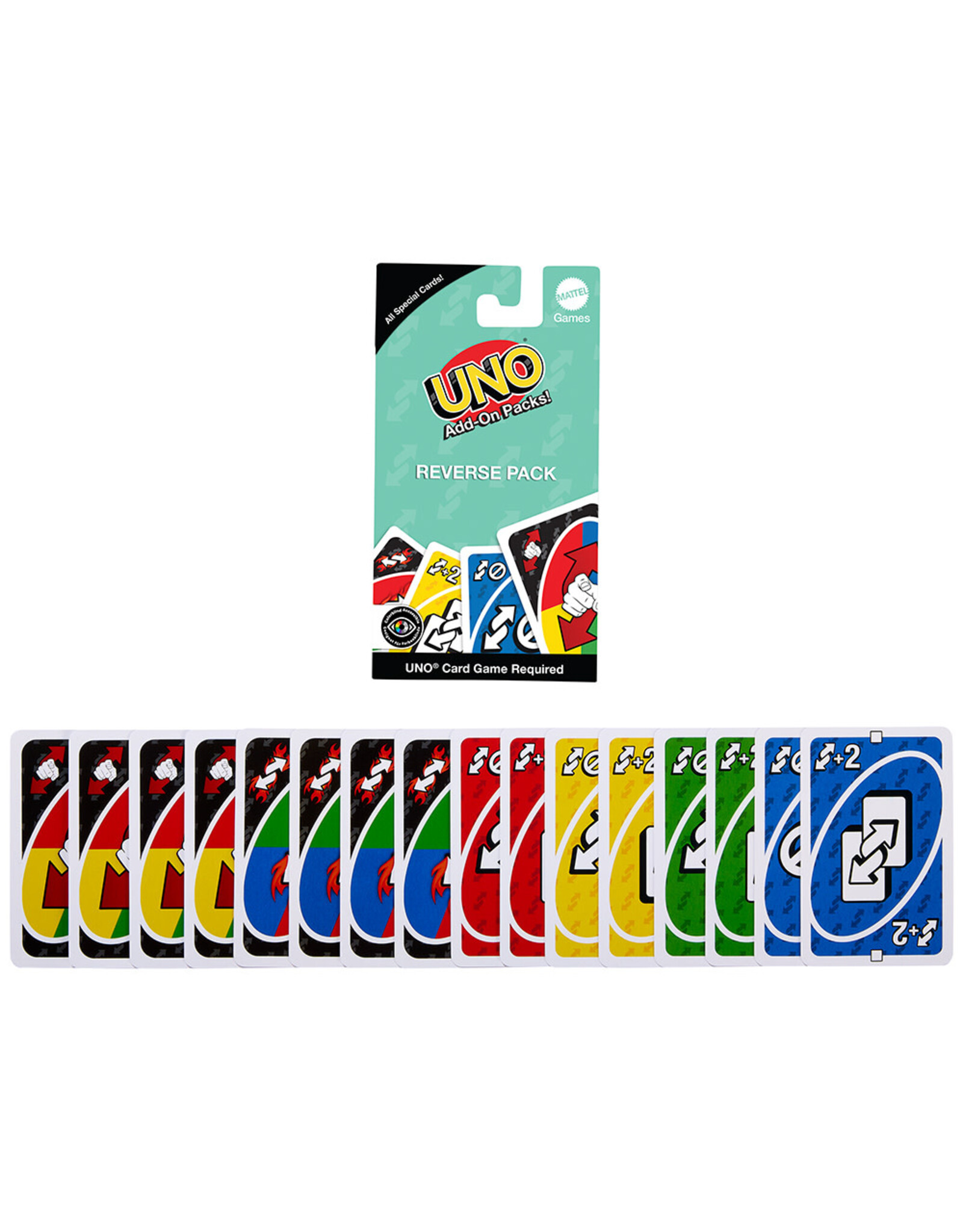 Mattel Uno Add On Pack - Reverse Pack