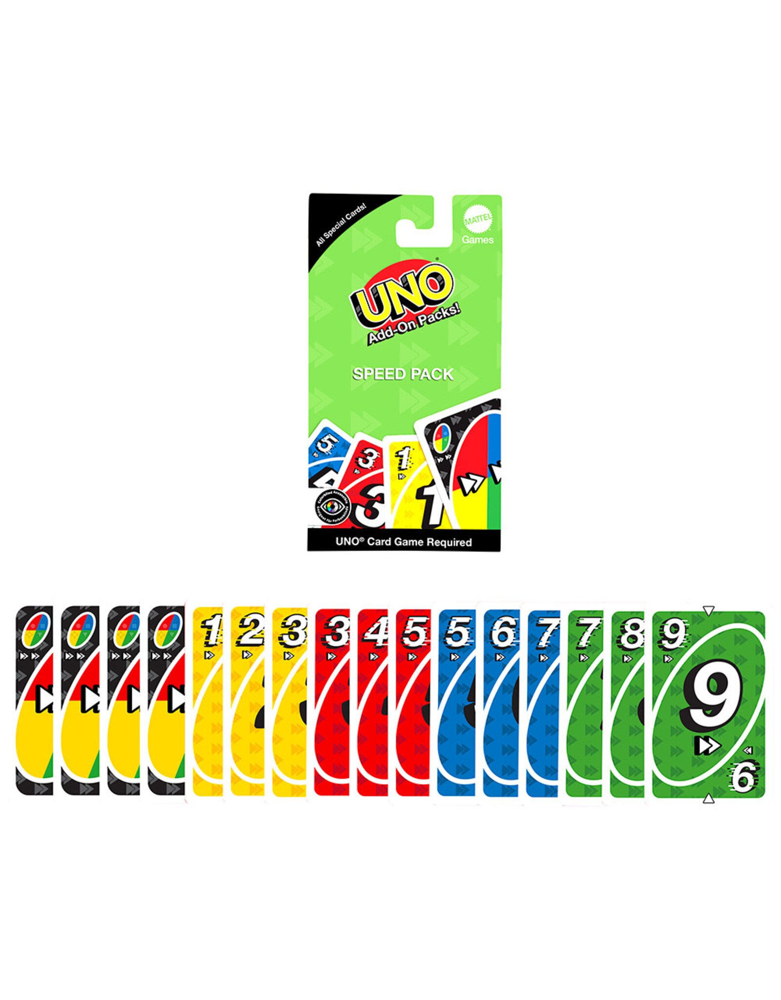 Mattel Uno Add On Pack - Speed Pack