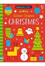 Usborne Sticker Shapes Christmas