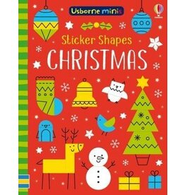 Usborne Sticker Shapes Christmas