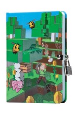 Mojang Studios Minecraft: Mobs Glow-in-the-Dark Lock & Key Diary