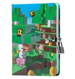 Mojang Studios Minecraft: Mobs Glow-in-the-Dark Lock & Key Diary