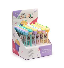 Inkredible Erasable Pen with Cupcake Topper