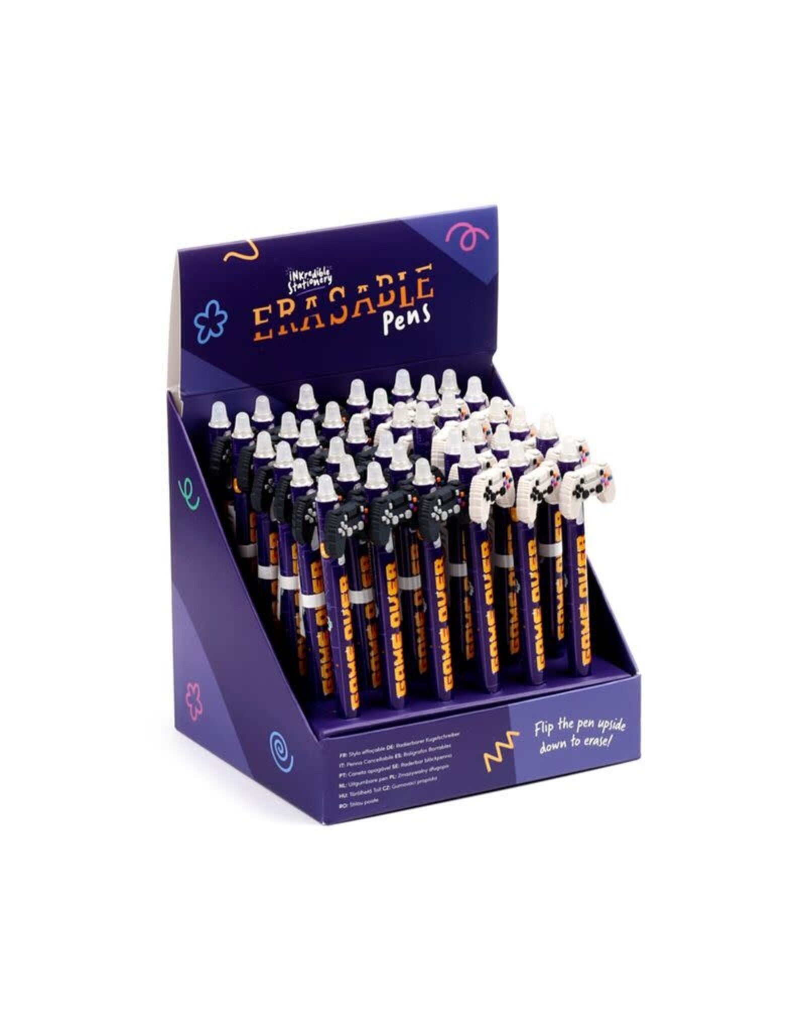 Inkredible Erasable Pen Game Over Game Controller Topper