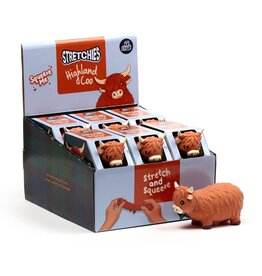 Stretchy Highland Coo Toy