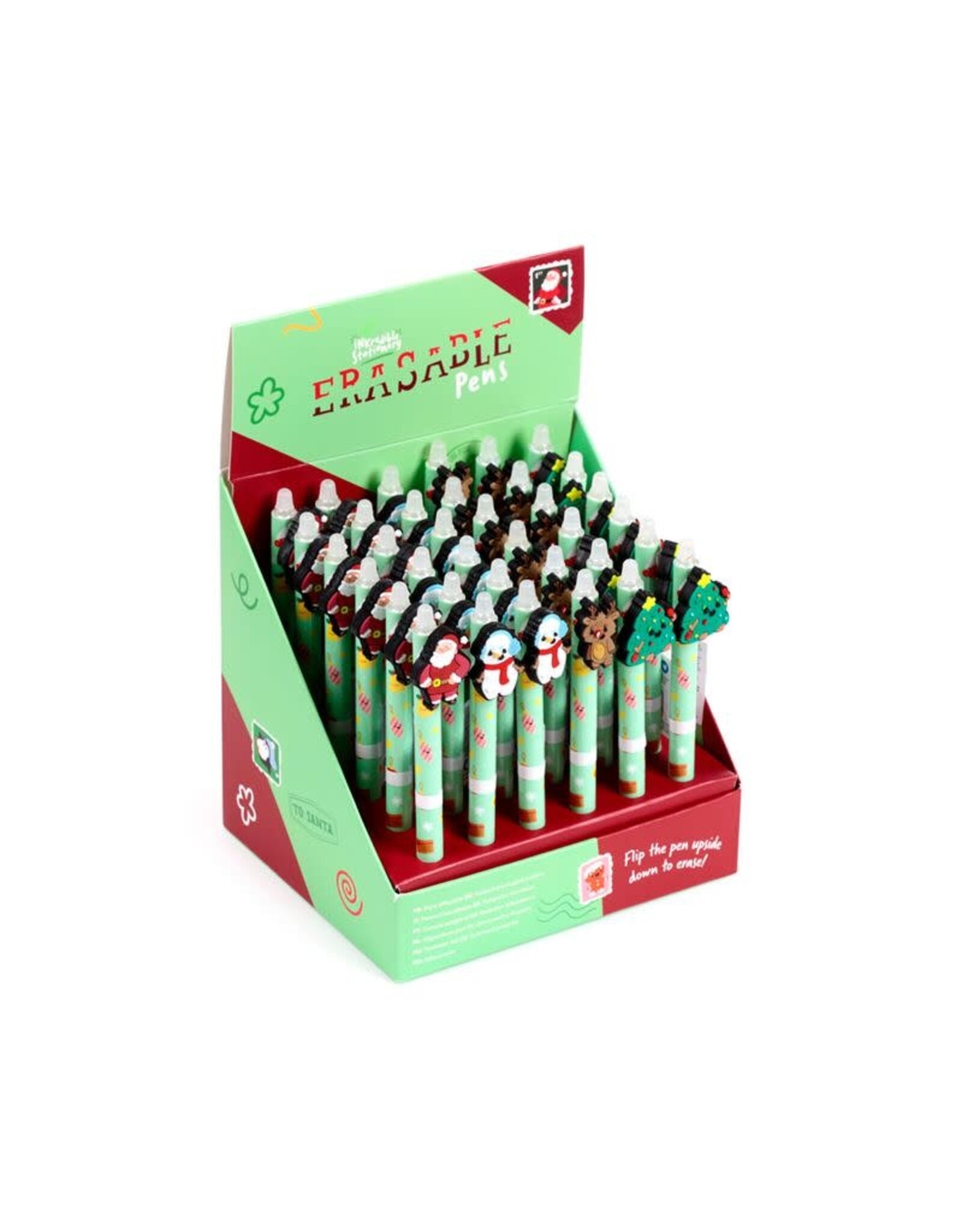 Inkredible Erasable Pen with Jingle Bunch Christmas Topper